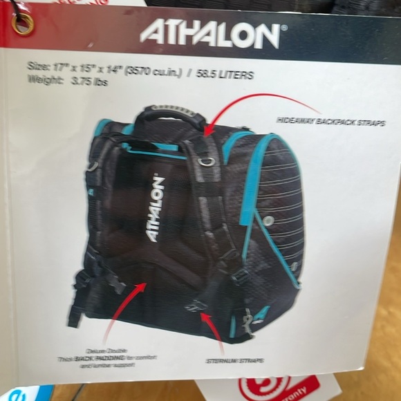 NWT Athlon Deluxe “Everything” Ski Boot bag - Picture 10 of 11